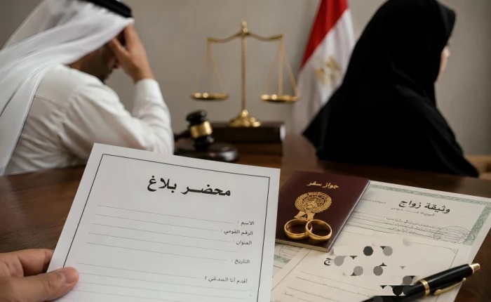 مواطن خليجي يكتشف "سرًا" عن زوجته المصرية بالصدفة أثناء استخراج أوراق لابنتهما